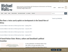 Tablet Screenshot of michael-walls.com